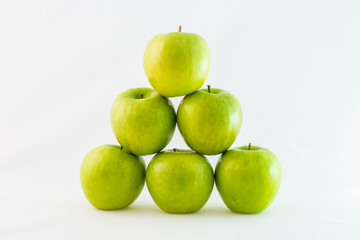 Pyramid of apples