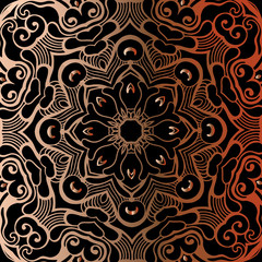 Gold mandala
