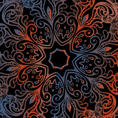 Vintage Gold mandala