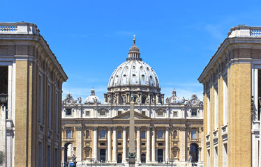 Obraz premium Saint Paul's Cathedral in Rome, Italy
