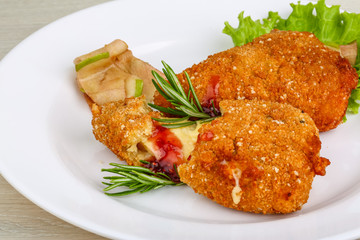 Fried cheese