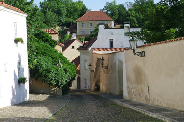View of old town Prague