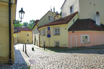 View of old town Prague