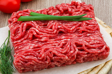 Raw minced meat