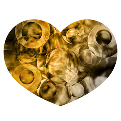 Golden Heart / Gold Herz / Herz aus Gold