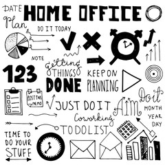 doodle business icon