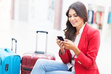 Airport, travel, traveler.