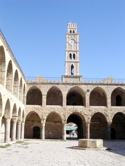 Obraz premium Akko Khan al Omdan Clock Tower 2002