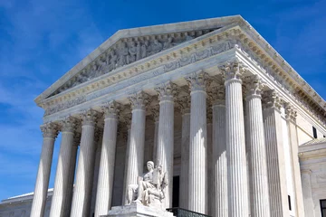 Photo sur Plexiglas Monument historique Bâtiment de la Cour suprême des États-Unis