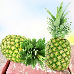Fototapeta premium fresh pineapple fruit