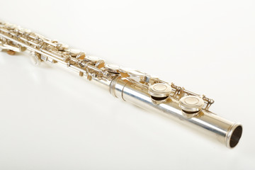 Fototapeta premium Flute isolated on white