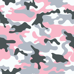 Camouflage Seamless Pattern.