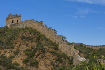 Fototapeta na wymiar Great Wall of China JinShanLing