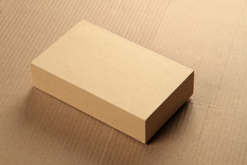 Blank Recycle Card Board Box for Mockup