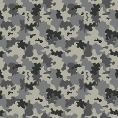 Illustration of Camouflage seamless pattern.Can be used for background design, military textile.