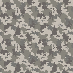 Illustration of Camouflage seamless pattern.Can be used for background design, military textile.