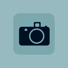 Pale blue camera icon