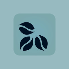 Pale blue coffee icon