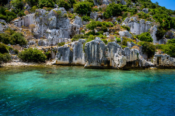 Naklejka premium Lake Kekova/Demre