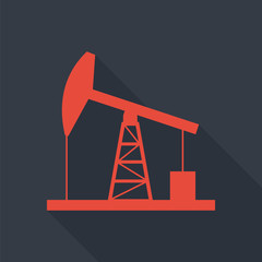 Oil derrick icon.
