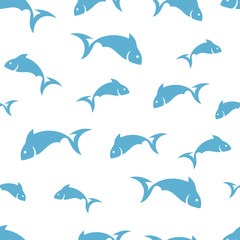 Obraz premium Abstract fish pattern