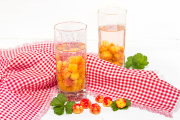 cloudberry compote