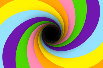 black hole multicolored background 
