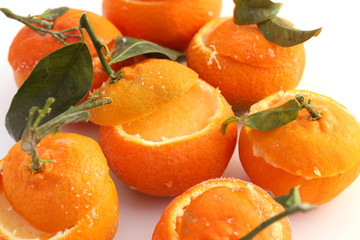 Oranges givr&eacute;es