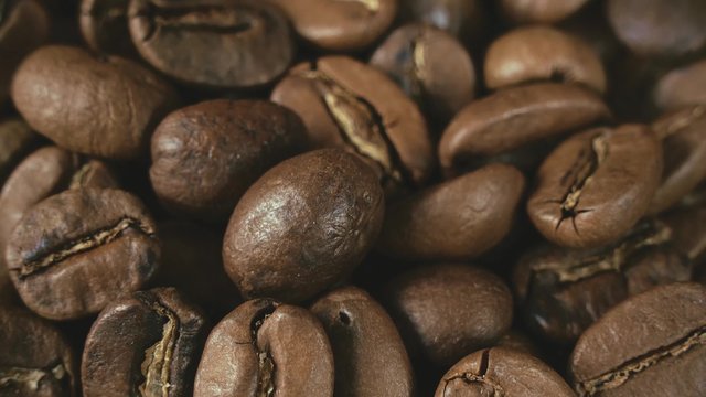 coffee beans video footage 4k