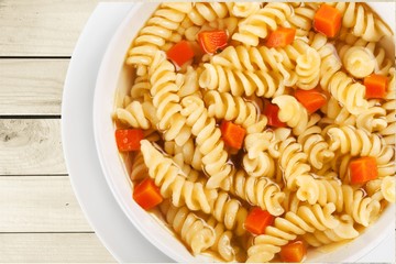 Chicken Soup, Chicken Noodle Soup, Soup.