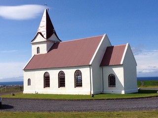 Fototapeta na wymiar 2014 Islande Ouest Eglise