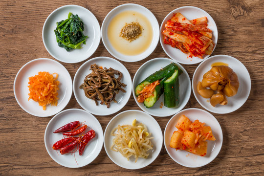 韓国の漬け物　集合　 Korean pickle group photo