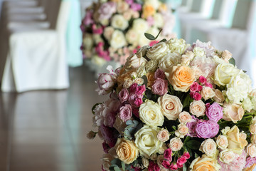 Fresh nosegay of flowers