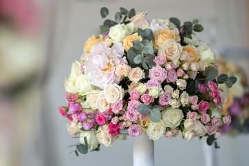 Wedding posy of flowers