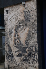 LONDON,GREAT BRITAIN - MAY: Street art on May 30, 2015 in Central London, is a new art trend and growing in popularity through art tours.