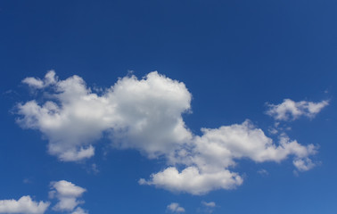 Blue sky and clouds