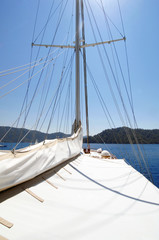 Fototapeta premium Yacht details