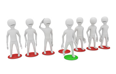 step out of line - risk