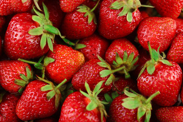 Fresh strawberry, closeup
