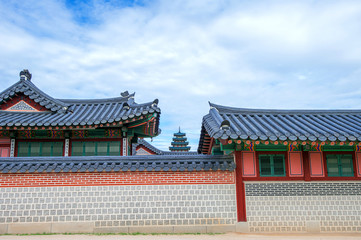 Fototapeta premium Gyeongbokgung Palace in Seoul,South Korea.