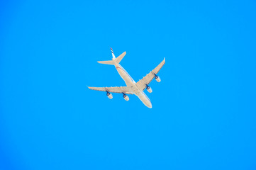 airplane on sky