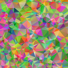 Abstract triangle colorful texture
