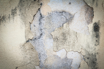 Old wall texture with peeling paint