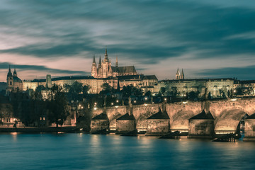 Prague Castle and Charles Bridge, Czech Republic