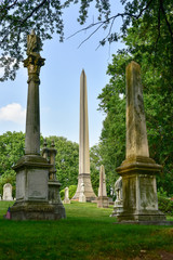 Fototapeta na wymiar Greenwood Cemetery