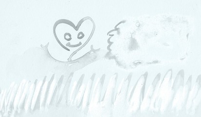 Abstract Background painting or Art