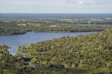 Mountain and River (Pa Mok Mi Wai, Roi-Et, Thailand)