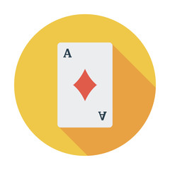 Obraz premium Play card