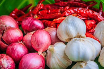 aroma spice and vegetable