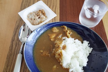 納豆カレー